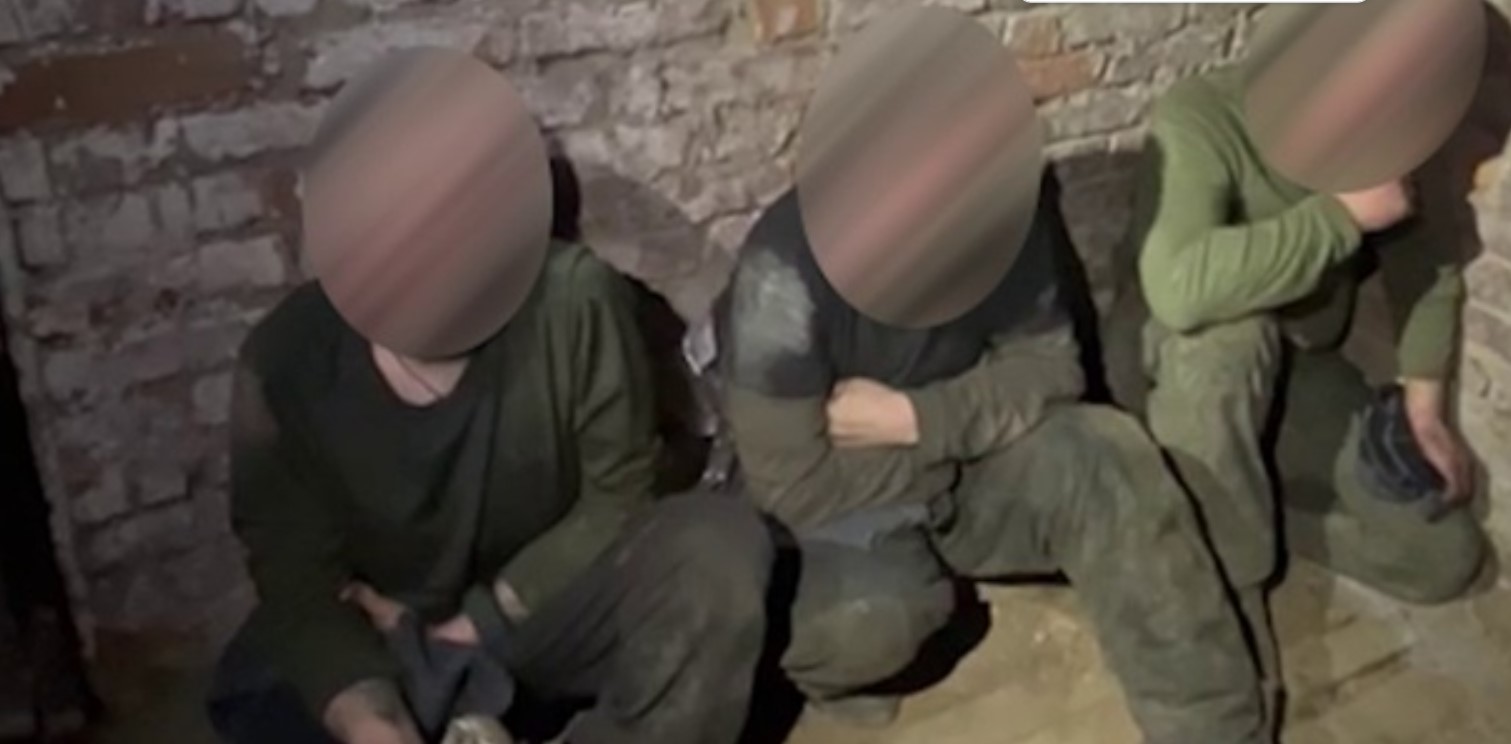 Прикордонники взяли в полон трьох росіян